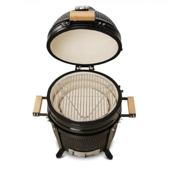 Grill ceramiczny Kamado Bono MINIMO Czarny
